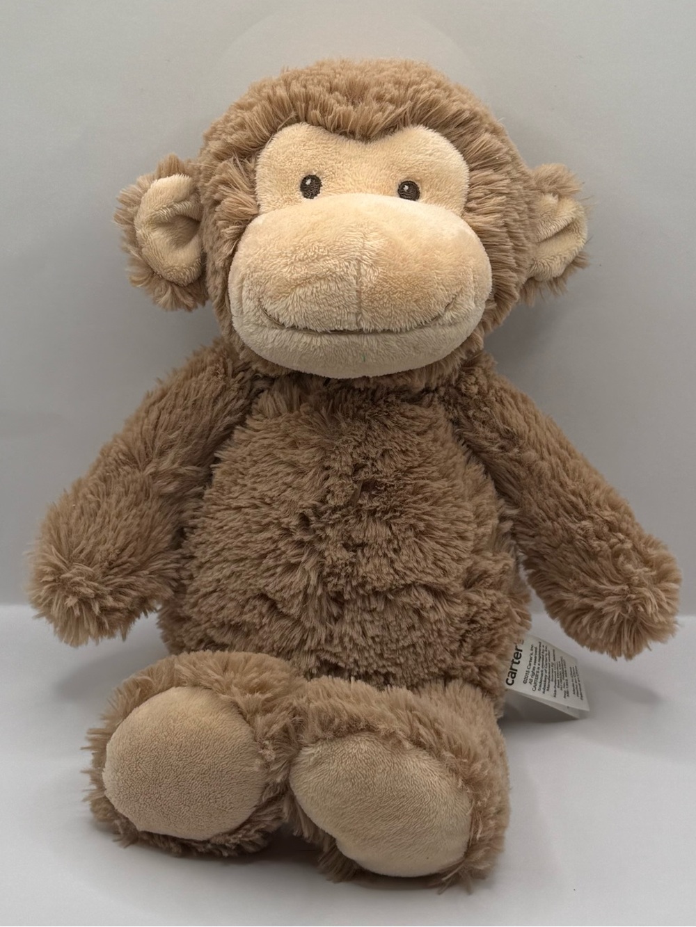 Carter's Monkey Baby Lovey Plush Stuffed Animal